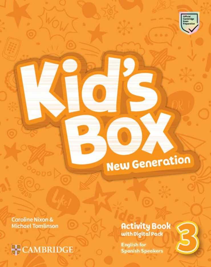 KID’S BOX NEW GENERATION LEVEL 3 ACTIVITY BOOK – CAMBRIDGE