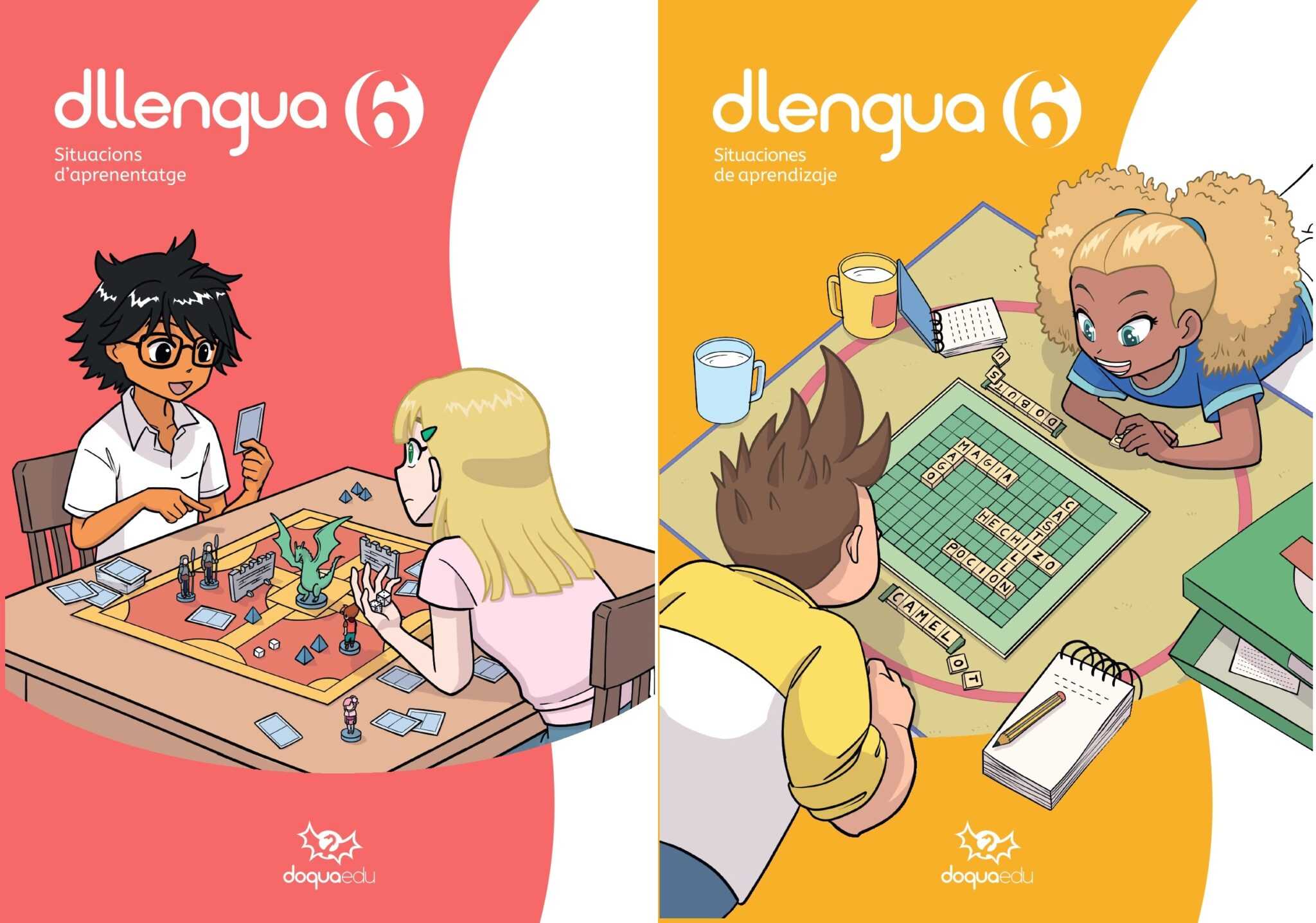 DLLENGUA + DLENGUA 6É – DOQUA (S’entregaran directament a l’alumne un cop iniciades les classes)